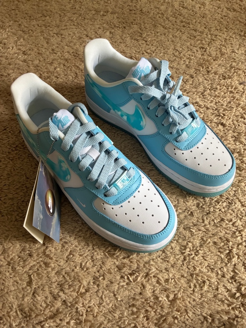 Women's Blue (Wmns) Air Force 1 '07 Lx 'Nail Art
- White/Celestine Blue - Picture 15 of 17
